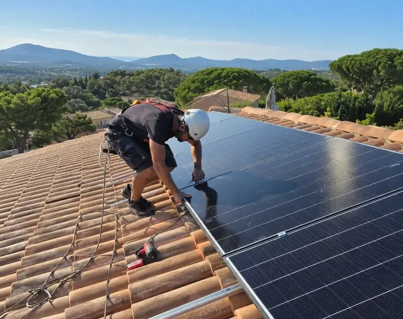 Installateur panneaux solaires La Baussaine — pose photovoltaïque sur toiture