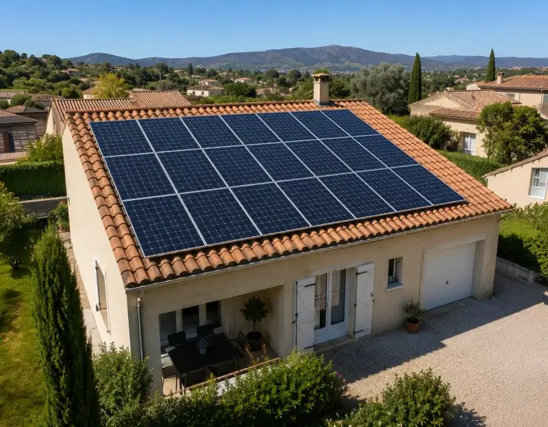Prime à l'autoconsommation panneaux solaires La Baussaine — aide financière de l'État